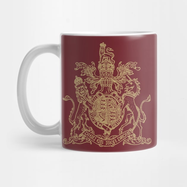 Coat of Arms of the United Kingdom by MindsparkCreative